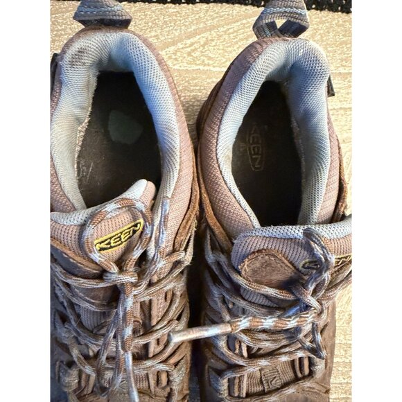 KEEN Men’s Waterproof Hiking Shoes Size 8.5 Brown Leather Trail / Outdoor Shoes main image 6
